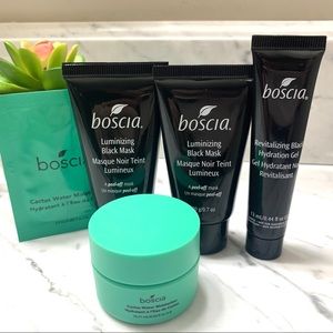 Boscia Black Facial Mask Gel + Cactus Moisturizer